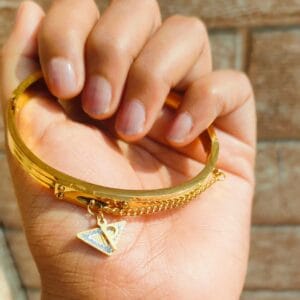 Letter P Anti Tarnished Bracelet