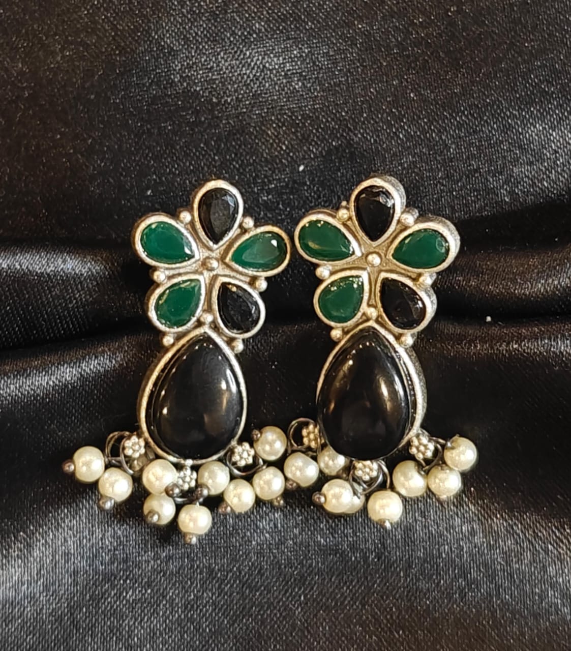 Silver Plated Kanika Earrings - Image 4