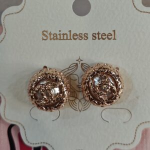Rose- Gold Anti Tarnished Earrings