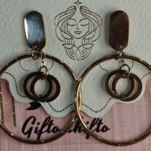 Circle Hoops Anti Tarnished Earrings