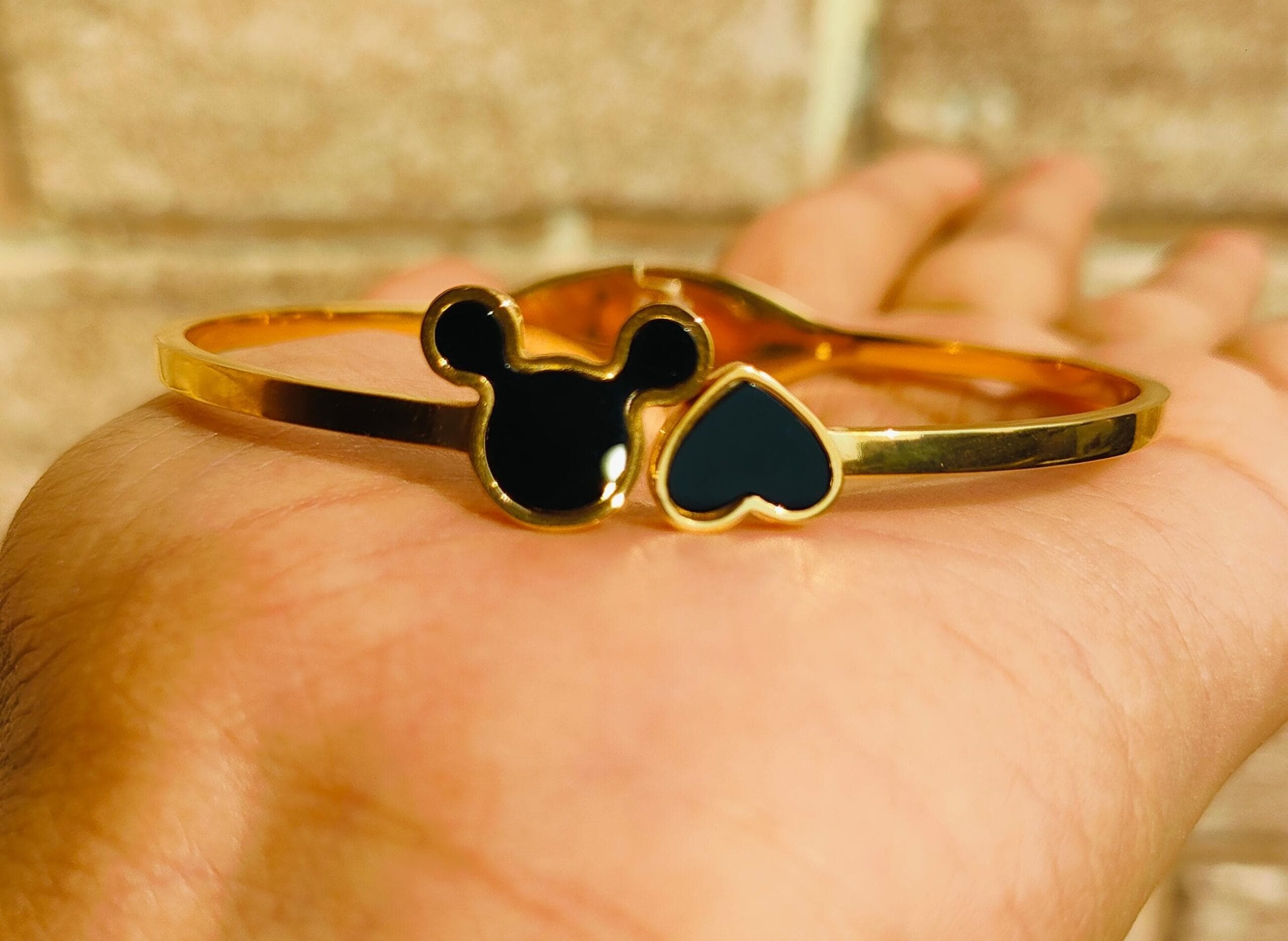 Micky Gold Plated Anti tarnished bracelet