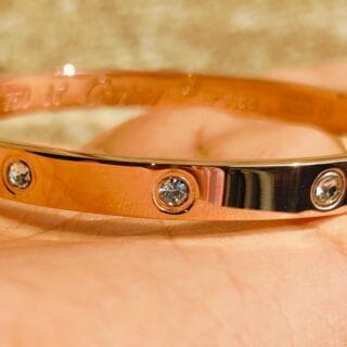 Rose Gold- Plated Anti tarnished bracelet
