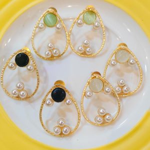 Brass earring