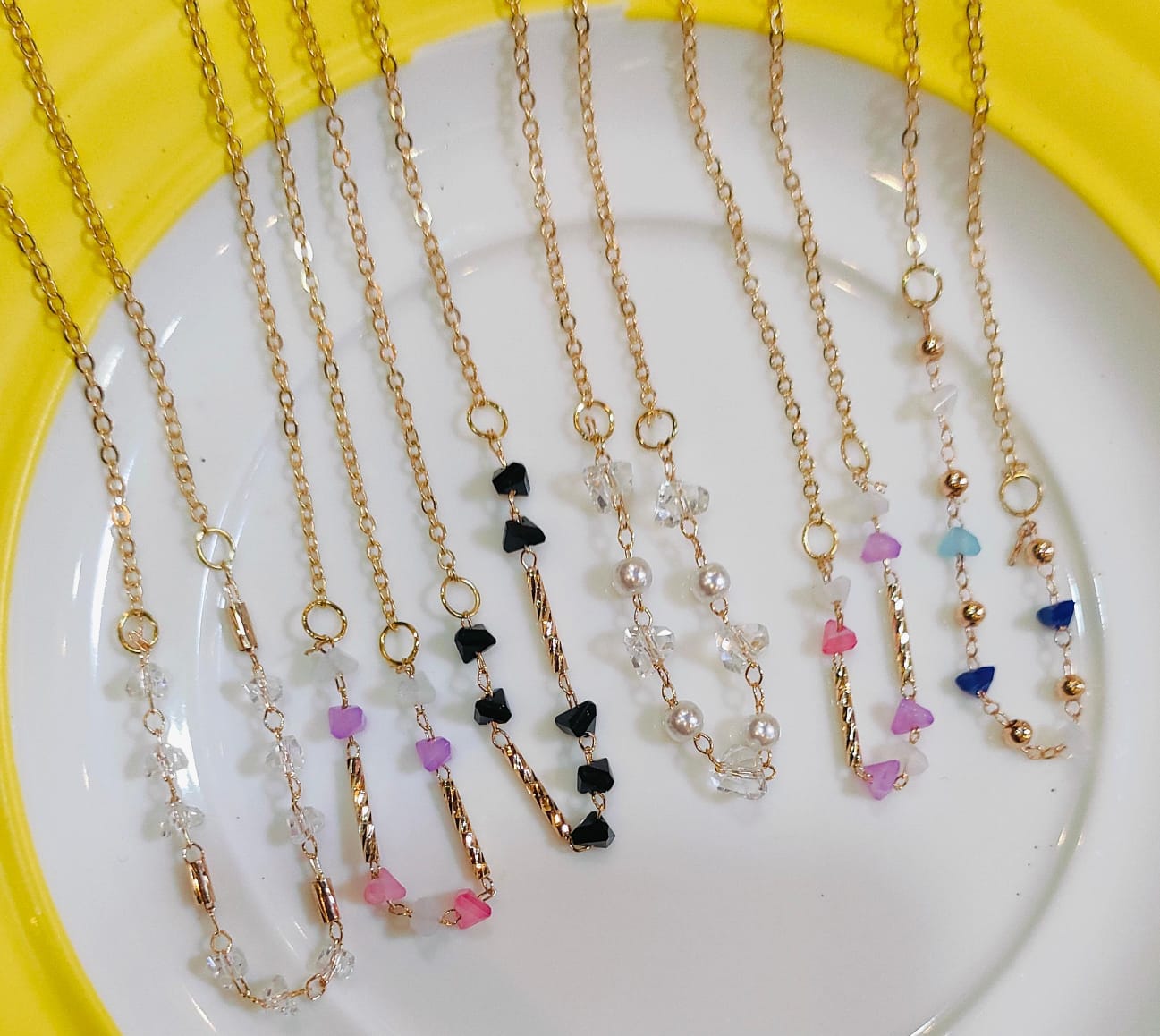 Crystal Chain Pendant