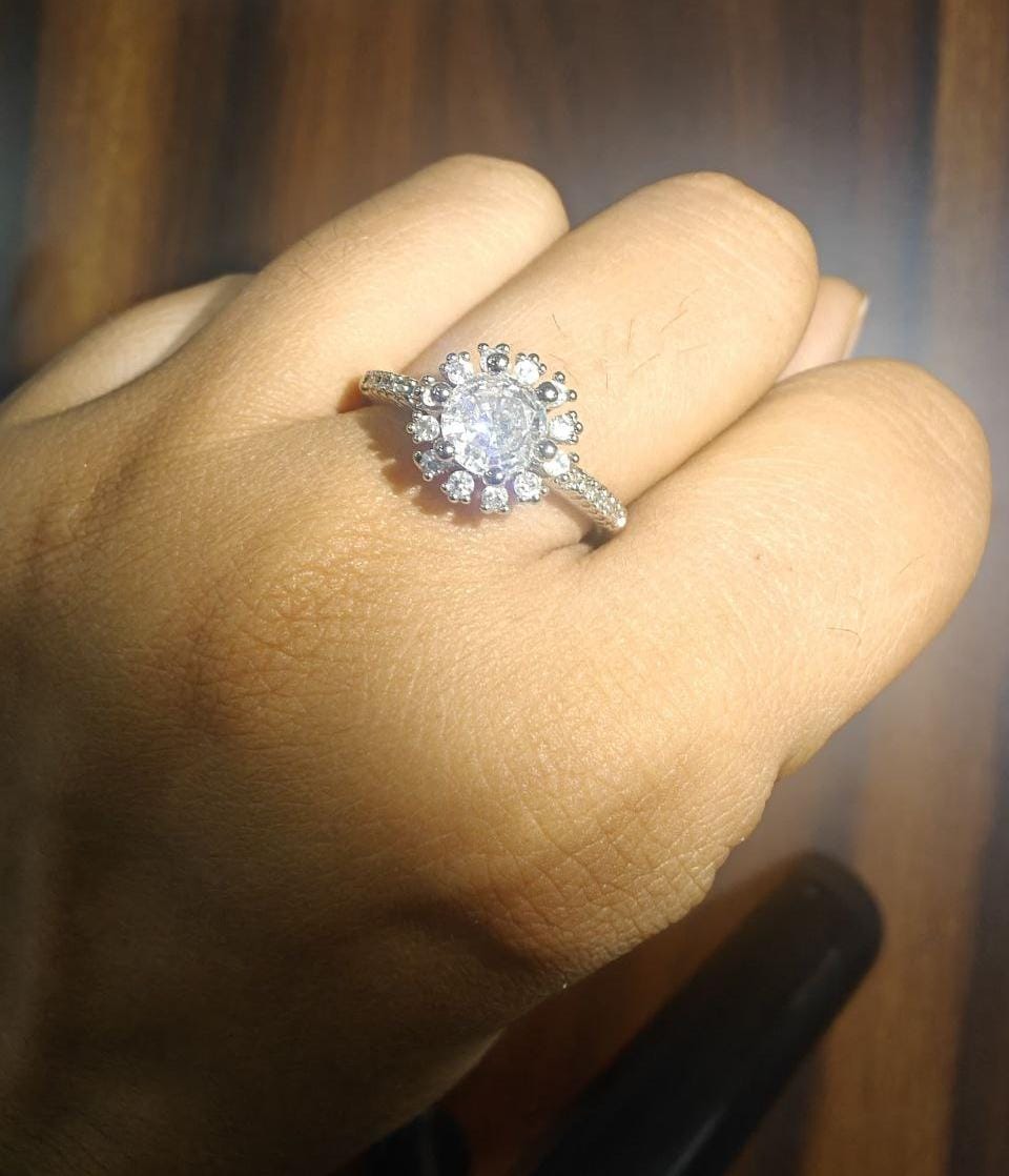 American Diamond Ring