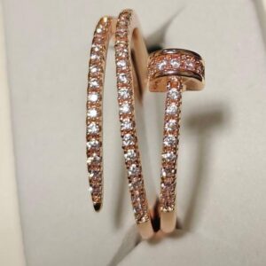 Anti Tarnished Stainless Steel Ring With Box