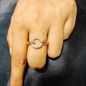 Anti Tarnished Stainless Steel Ring With Box