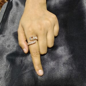 Anti Tarnished Stainless Steel Ring With Box