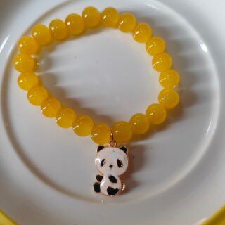 Teddy Yellow  Crystal Bracelet