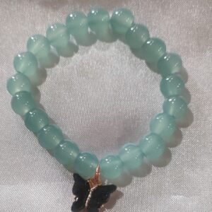 Butterfly Sea Blue Crystal Bracelet