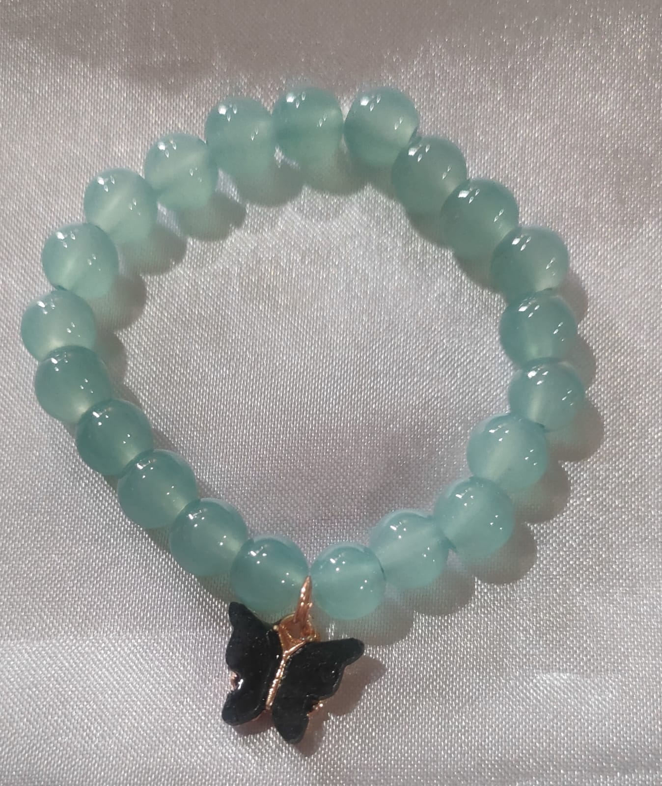 Butterfly Sea Blue Crystal Bracelet