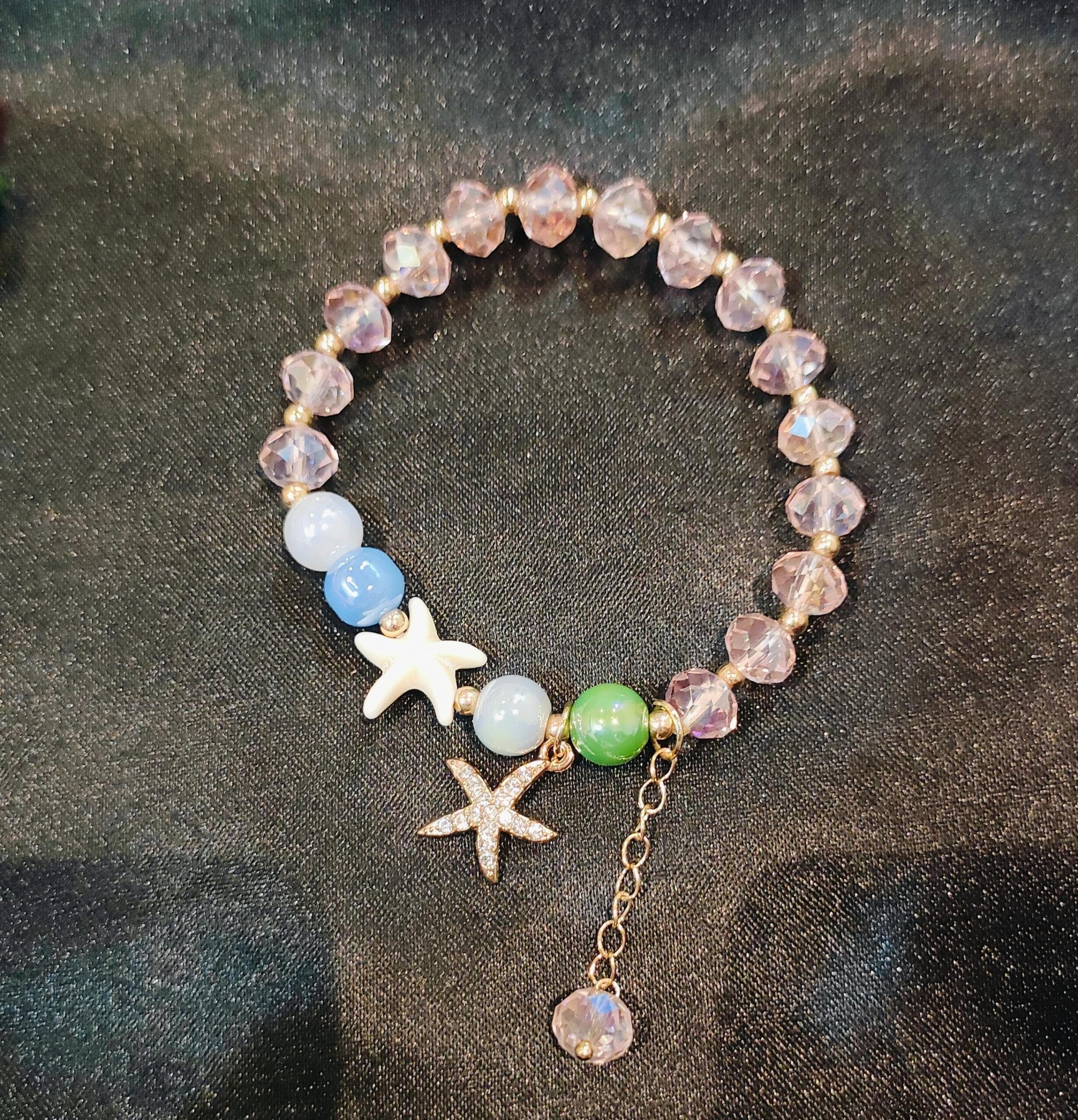 Pink Crystal Bracelet
