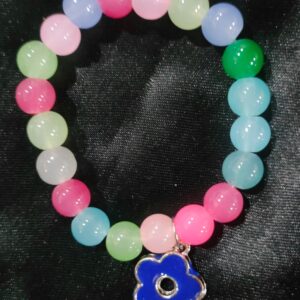 Flower Blue Crystal Bracelet