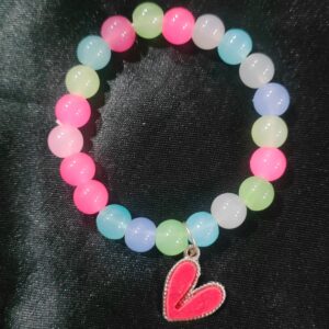 Heart Red Crystal Bracelet