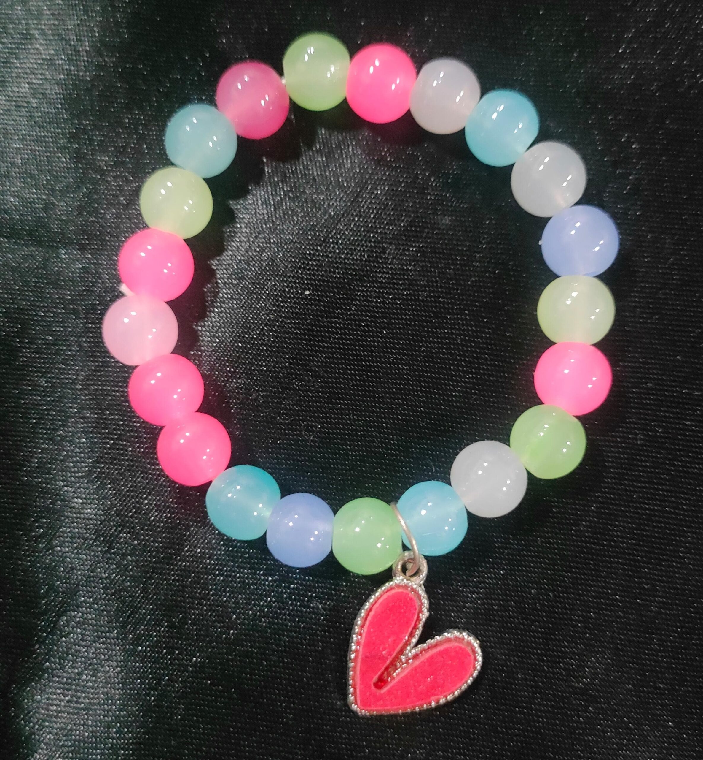 Heart Red Crystal Bracelet