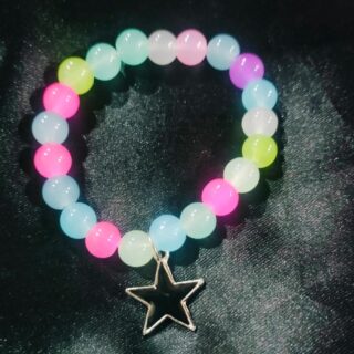 Star Black Crystal Bracelet