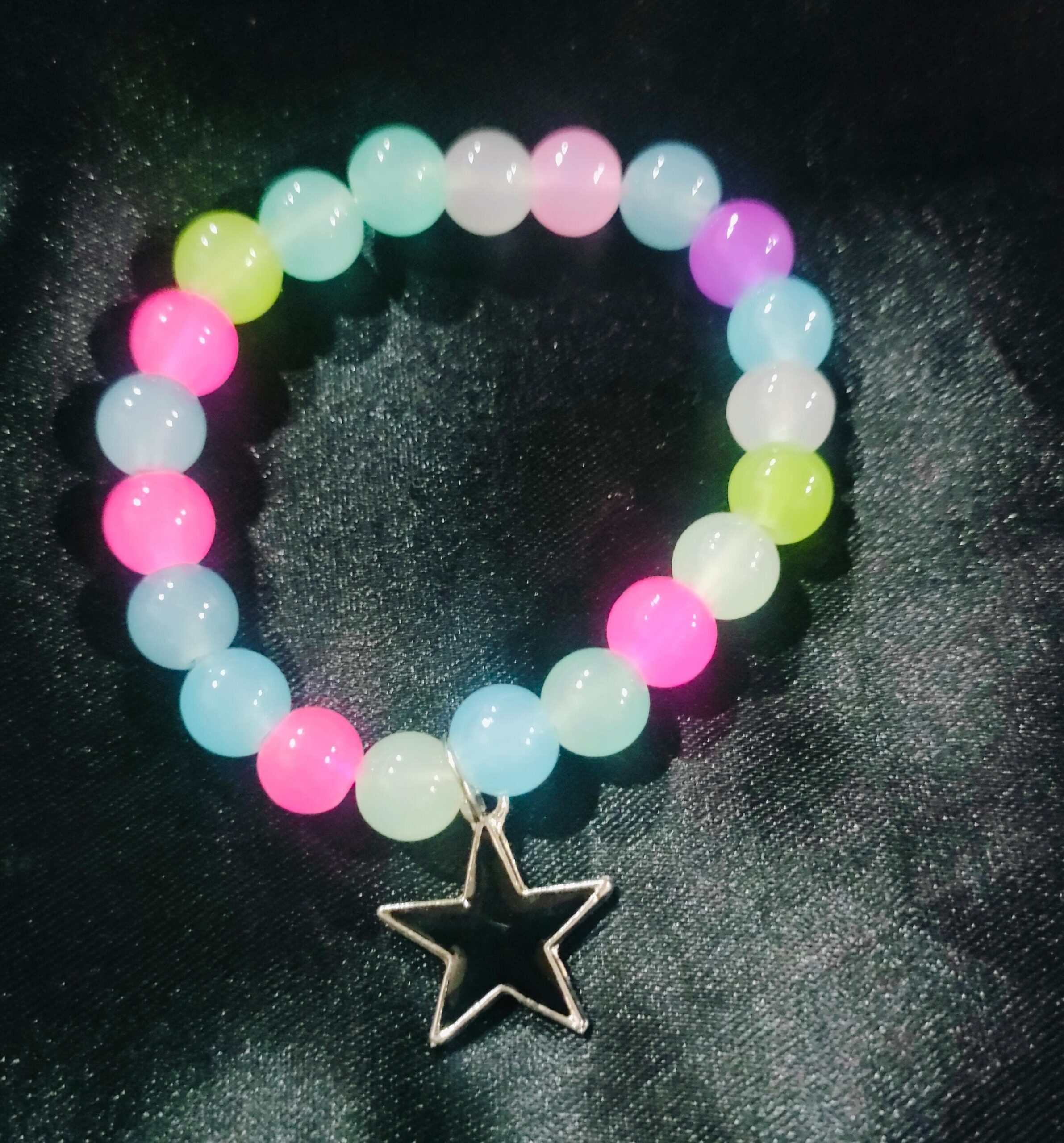 Star Black Crystal Bracelet