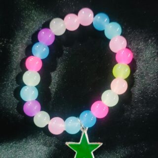Star Green Crystal Bracelet