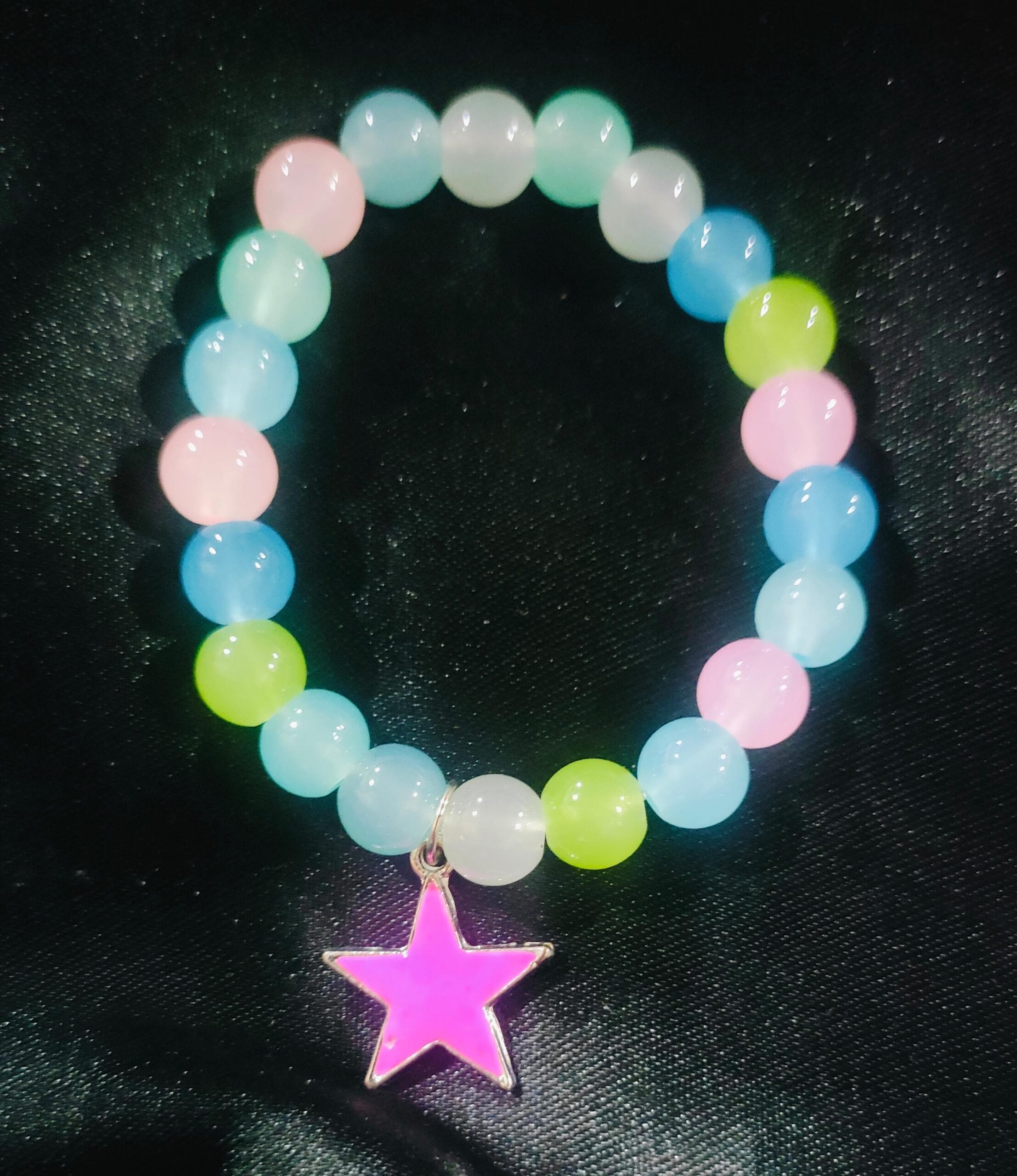 Star Pink Crystal Bracelet
