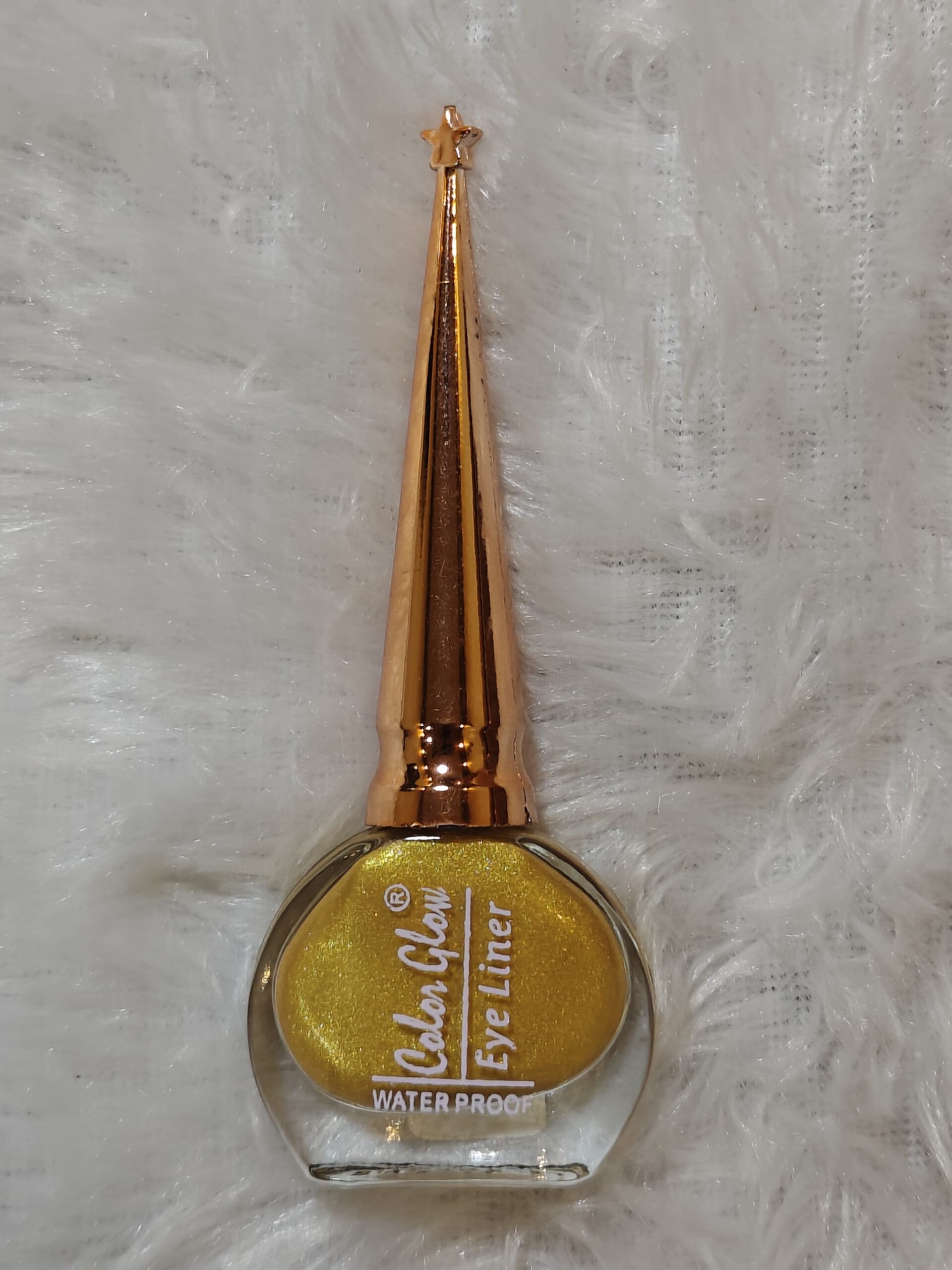 Vivid Yellow Colored Eyeliner