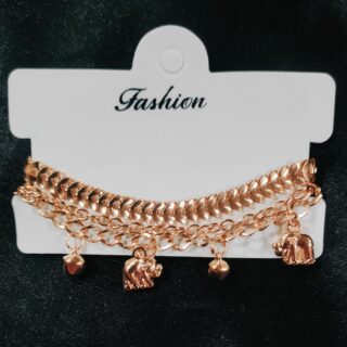 Golden Charm Bracelet