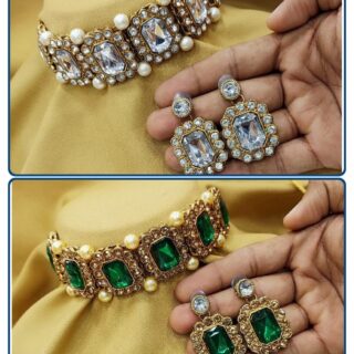 Choker Set With Pair Earrings