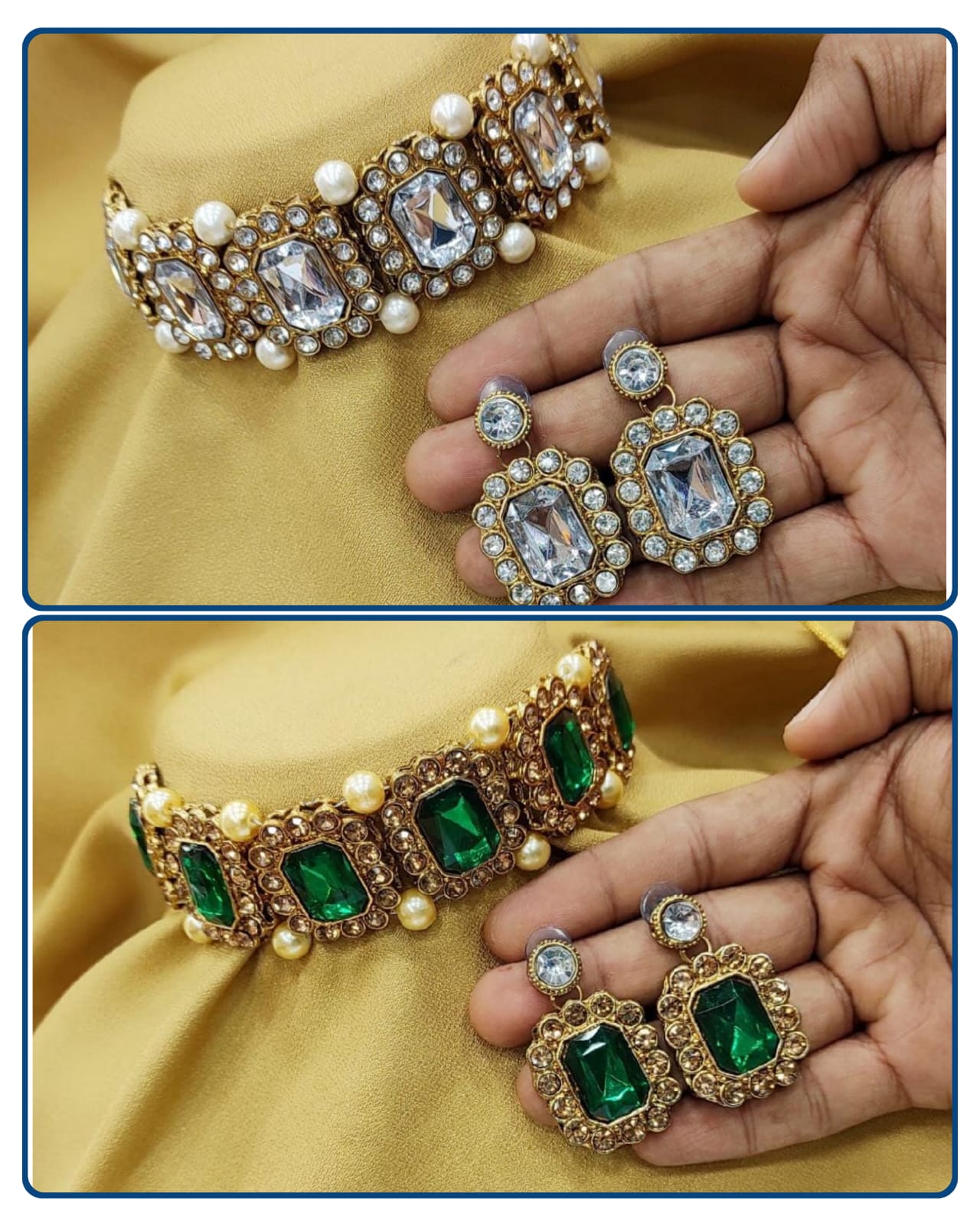 Choker Set With Pair Earrings
