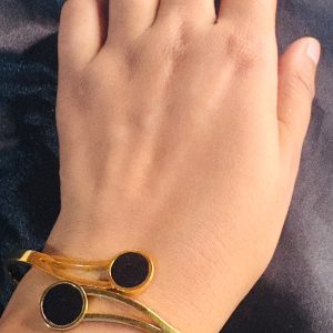 Black  Gold-Plated Anti tarnished bracelet