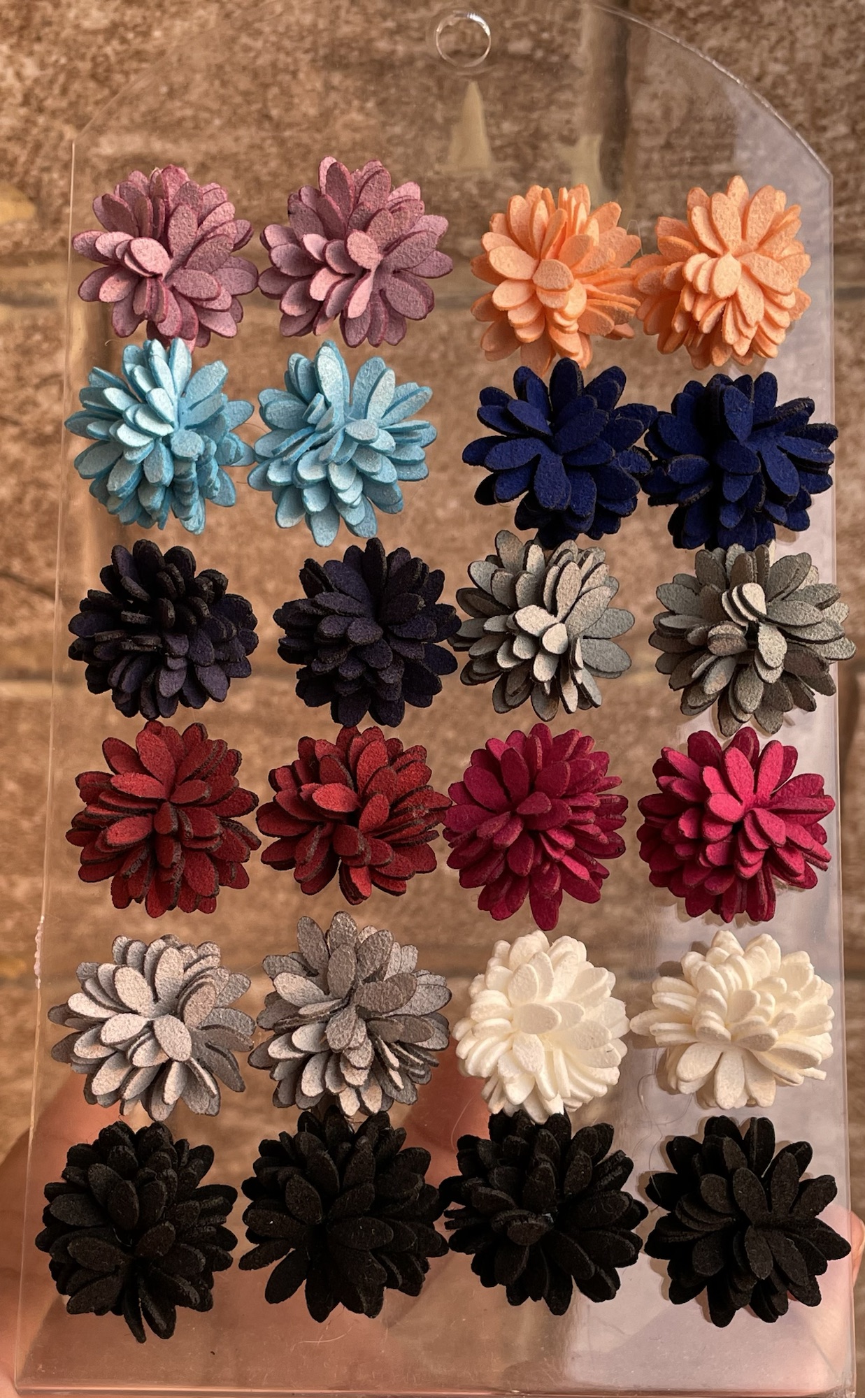 Handmade Flower Earrings