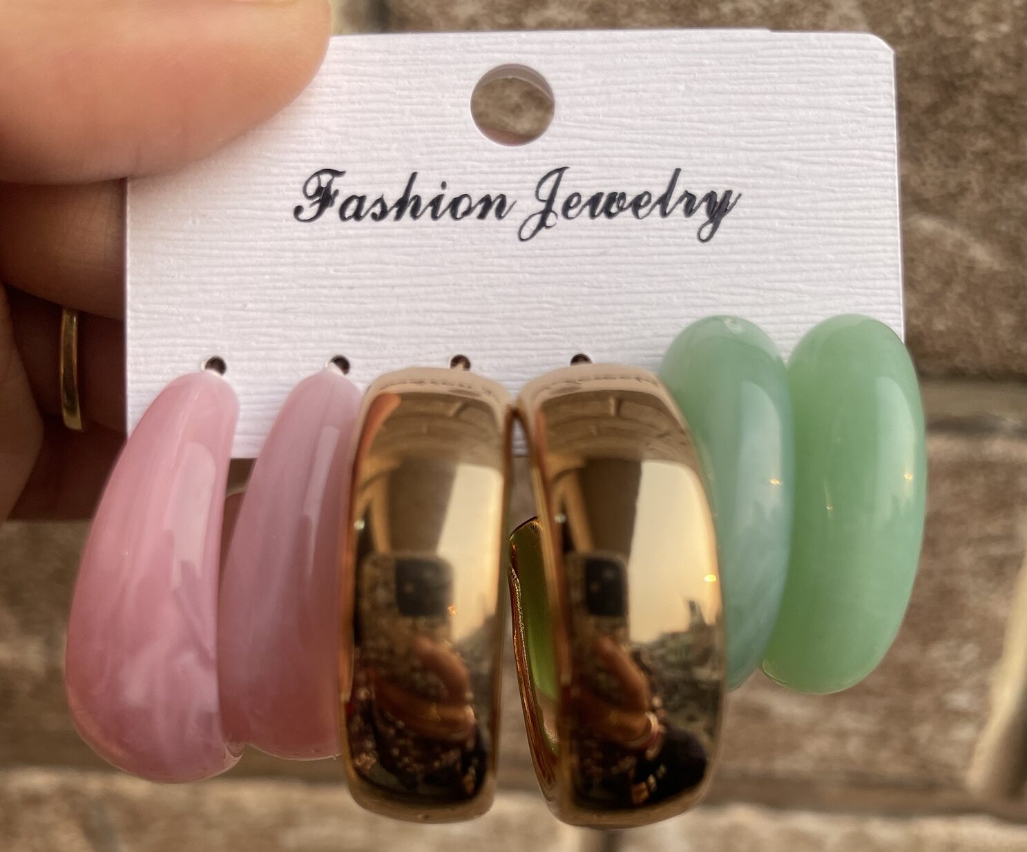 Pack Of 3 Earrings
