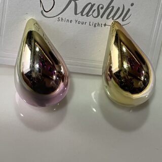 Metallic Small Kaju Earrings