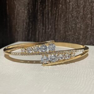 Ad Studded Gold-Plated Demi Fine bracelet