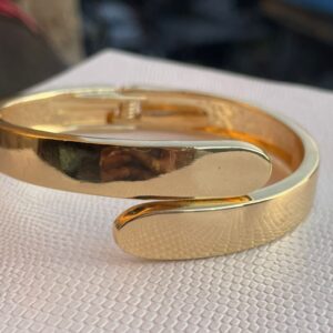 18 k Gold-Plated Round Demi Fine bracelet