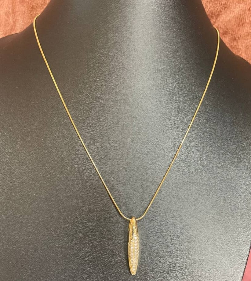 Demi Fine Gold-Plated Pendant Chain