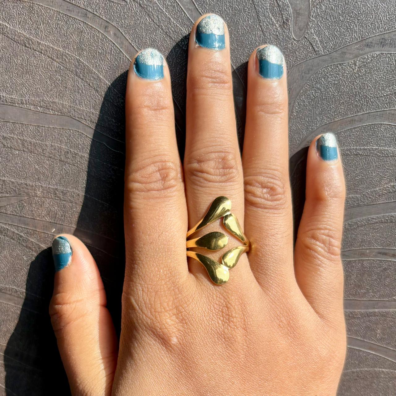 Elegant Demi Fine 18k Gold Plated Ring - Image 3