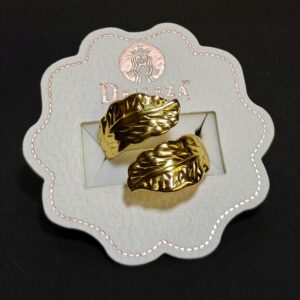 Leafy Demi Fine 18K Gold Plated Ring