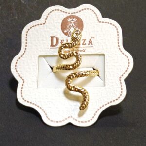Snake Demi Fine 18k Gold Plated Ring