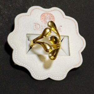 Elegant Demi Fine 18k Gold Plated Ring