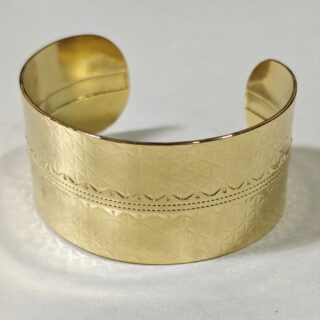 Demi Fine Gold Plated Cuff Bracelet