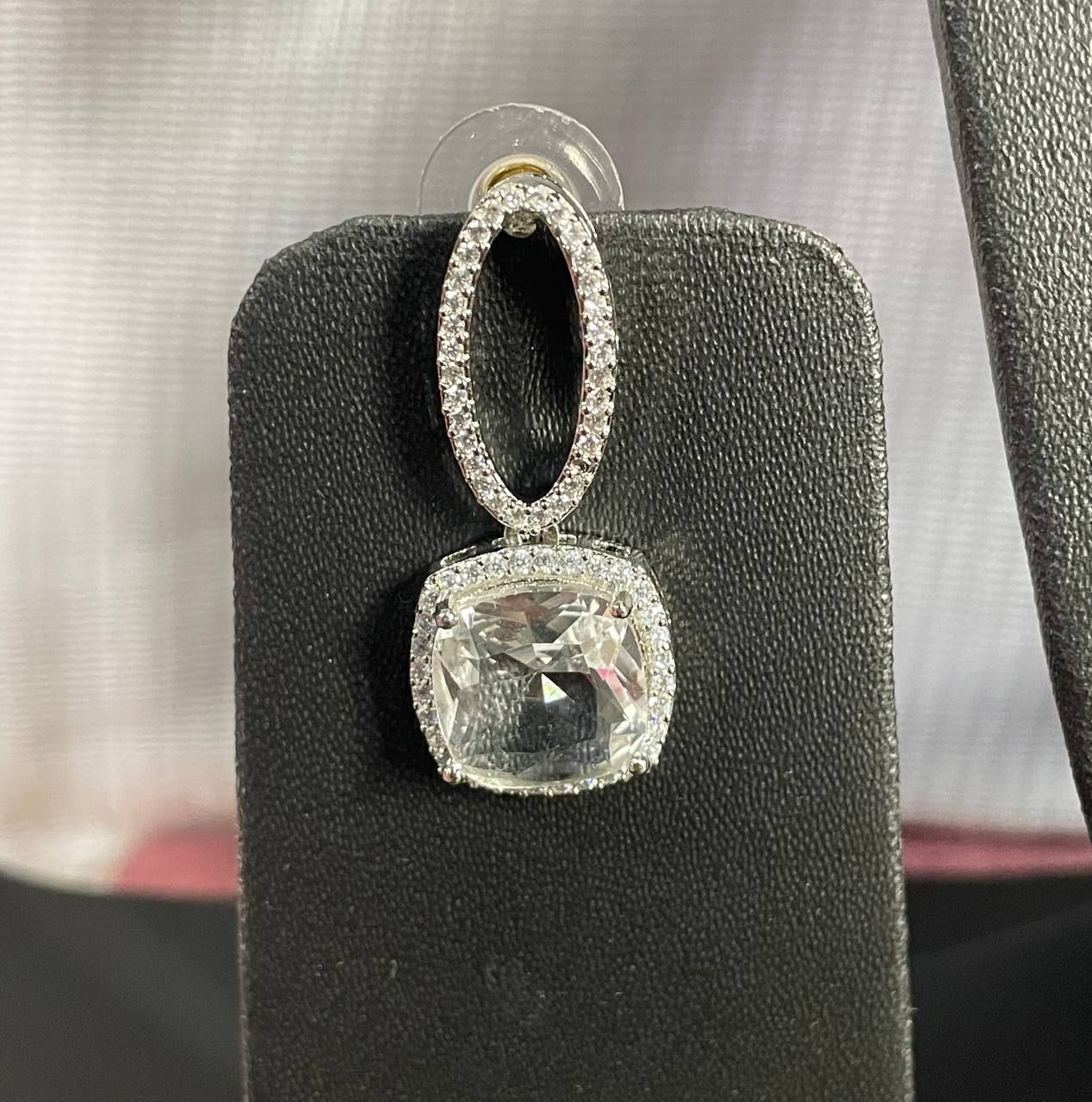 American Diamond Necklace Set - Image 3