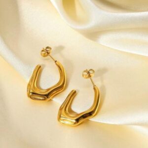 18k Gold Plated Hoop