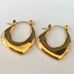 Demi Fine 18k Gold Plated Hoop