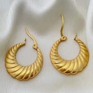 18k Gold Plated Hoop