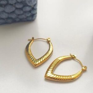 18k Gold Plated Hoop