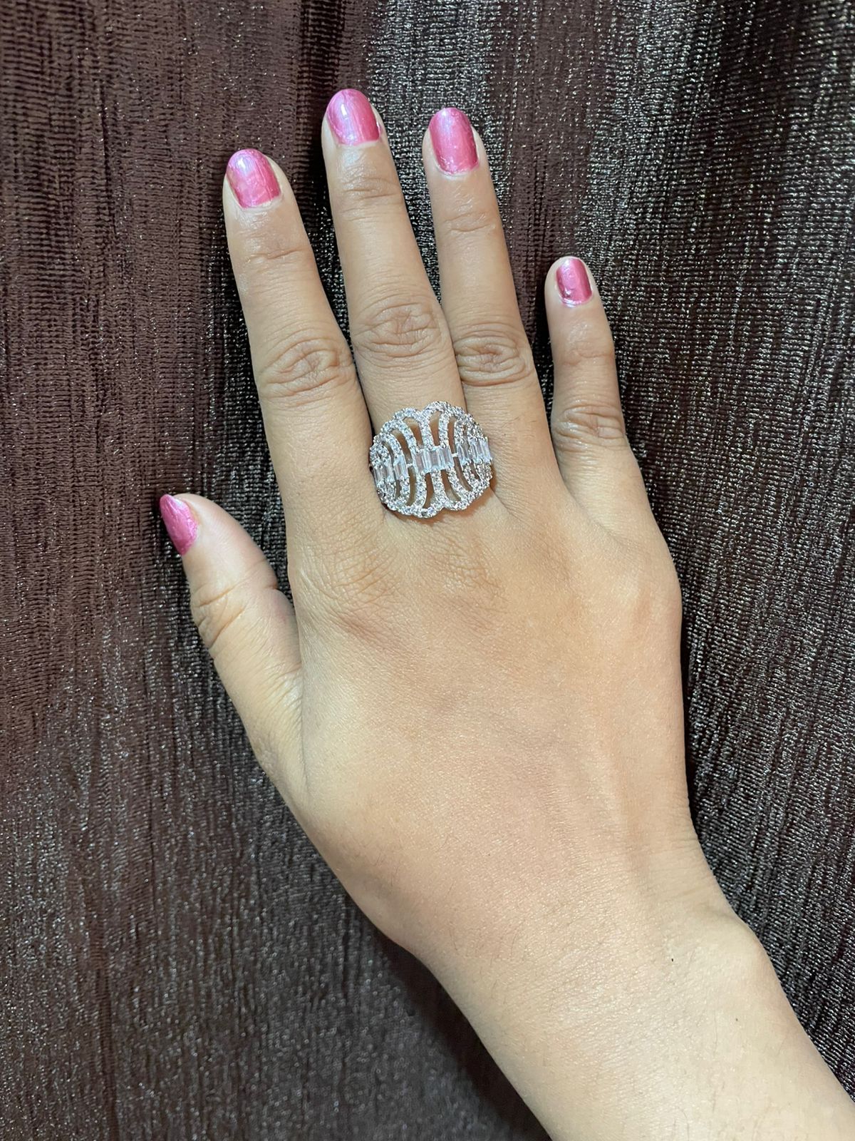 Elegant Silver Plated Ring - Image 3