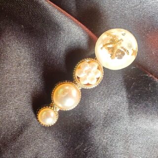 Marble Pearl Korean Clip