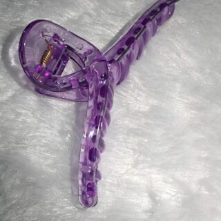 Octopus Purple Hair Claw