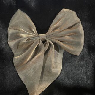 Mehendi Green Shine Hair Bow