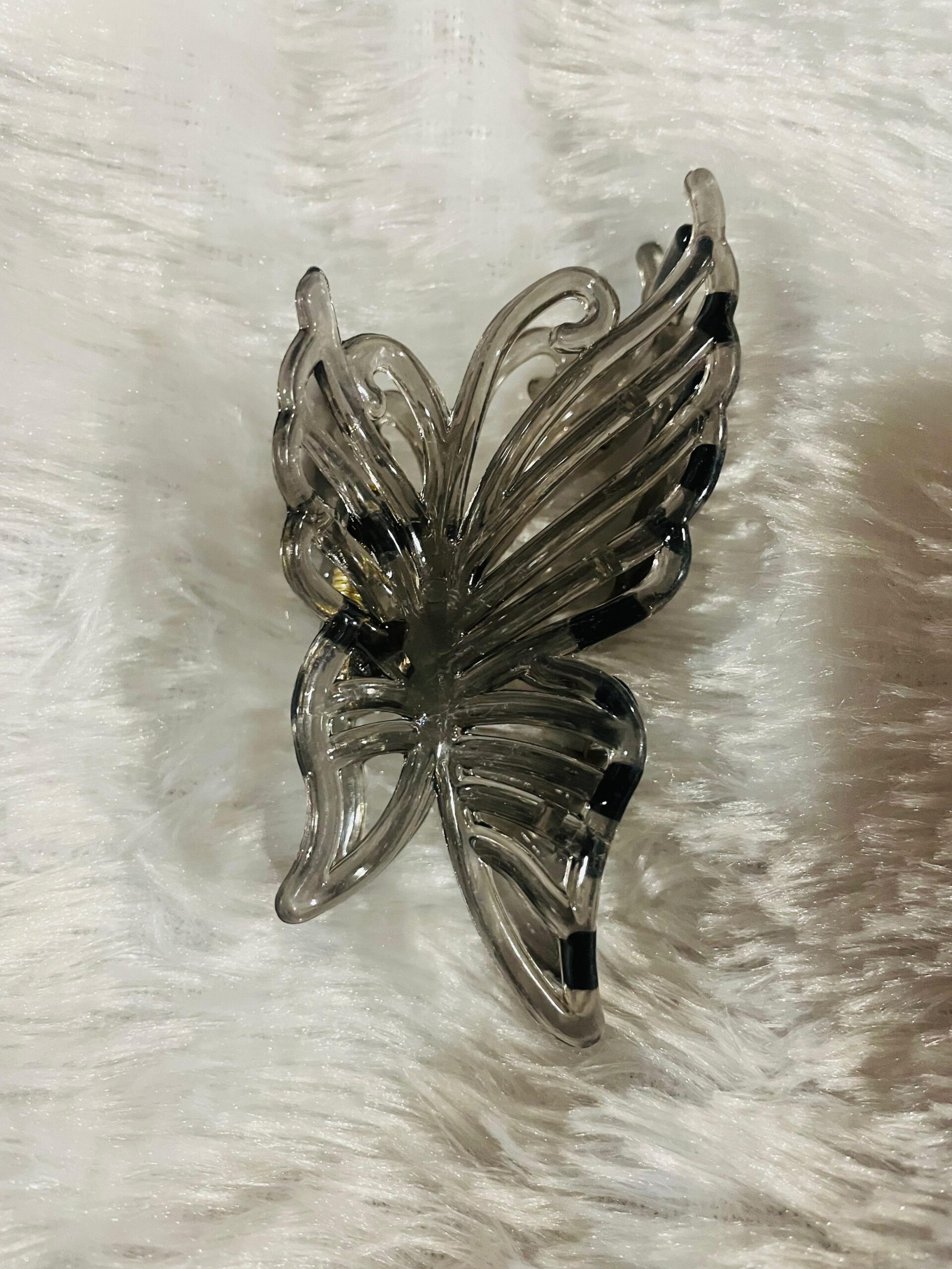 Butterfly Grey Hair Claw