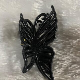 Butterfly Black Hair Claw
